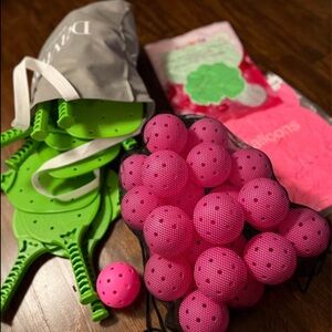 Pickleball party decor